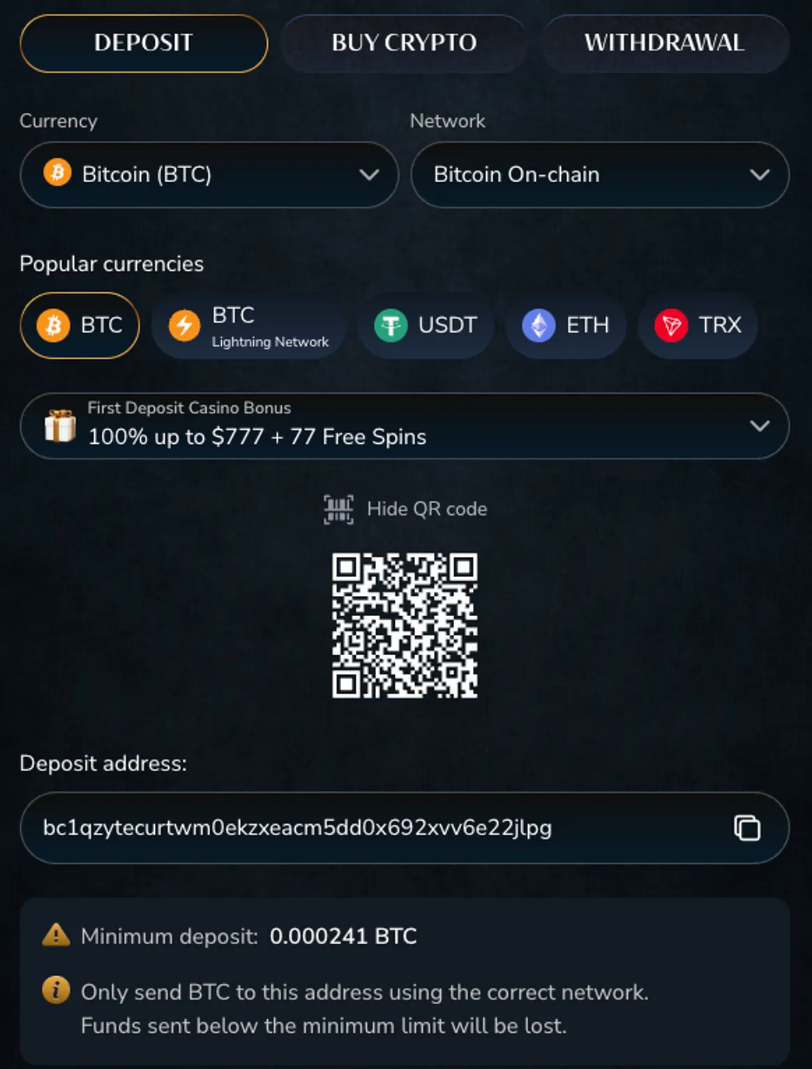 Online dice