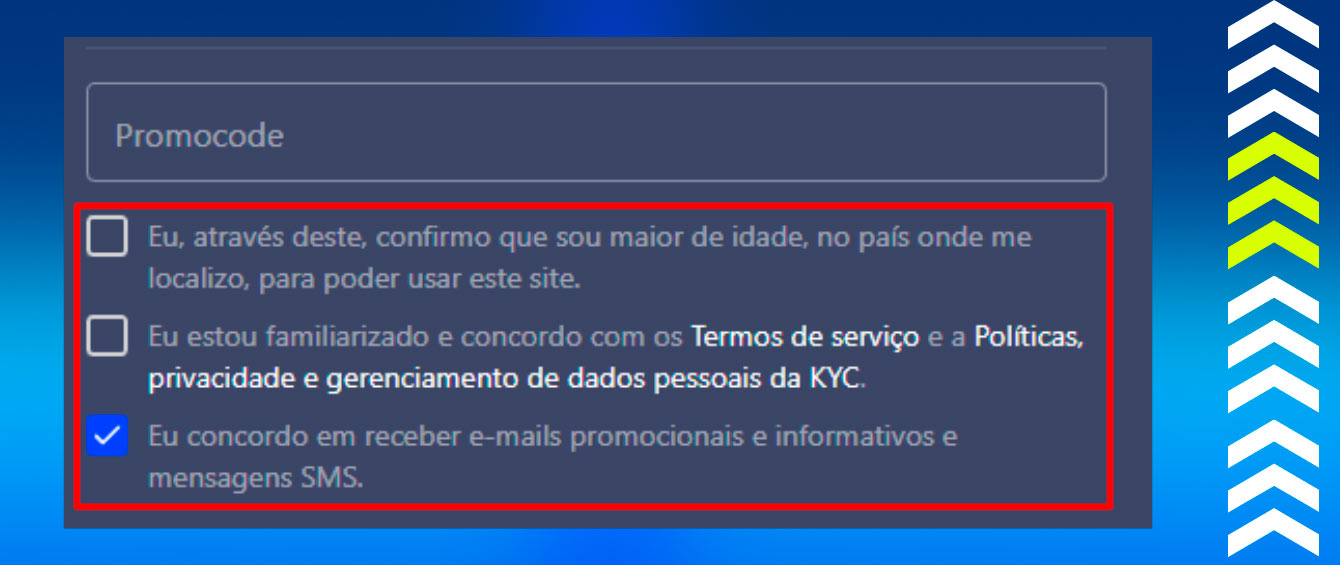 Bônus primeiro depósito